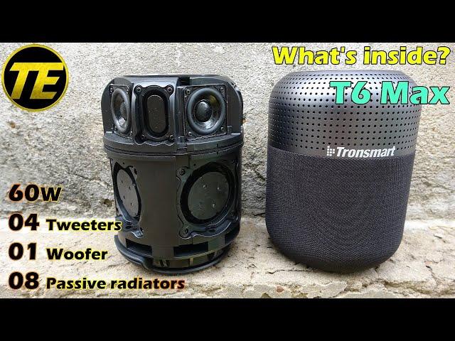 What's inside Tronsmart Element T6 Max 60W Bluetooth Speaker