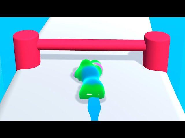 Blob Runner 3D - Level 1-16 Gameplay Android, iOS