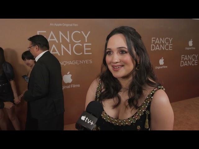 FANCY DANCE: Lily Gladstone NY premiere arrivals soundbites | ScreenSlam