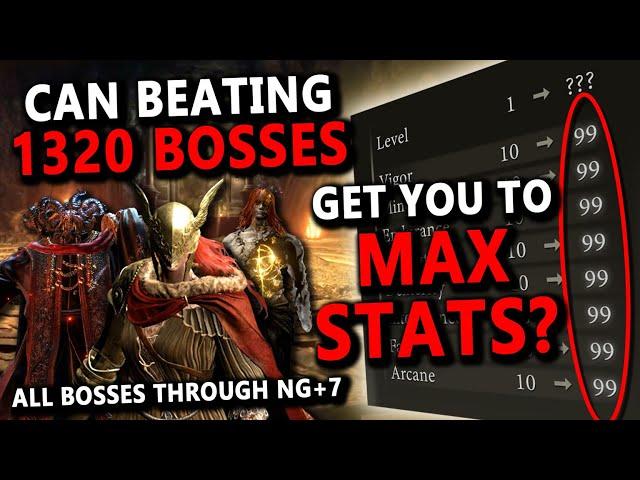 Can Beating Every Boss Through NG+7 Get You To MAX STATS?