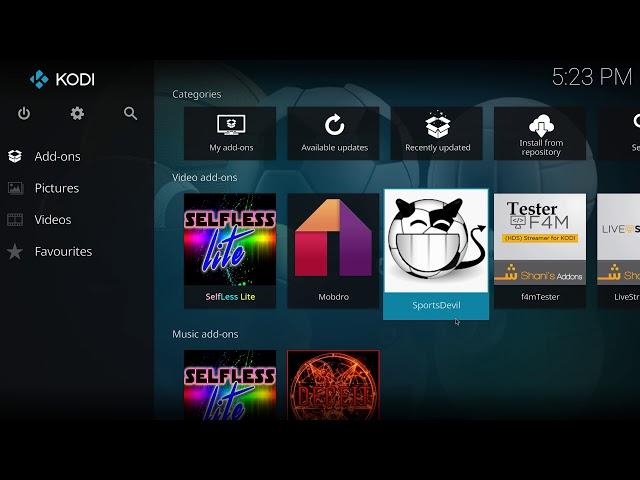 kodi 17 install