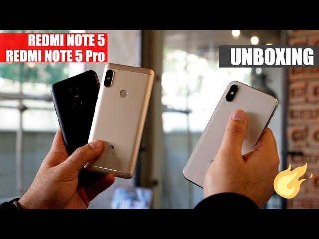 Xiaomi Redmi Note 5 and Note 5 Pro Unboxing and First Look