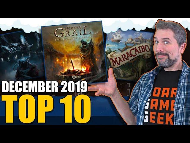 Top 10 Hottest Board Games: December 2019