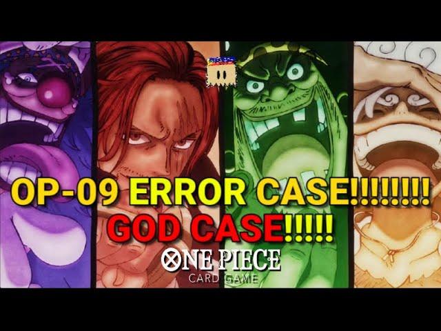 One Piece TCG: OP-09 Error case! A GODCASE!!!!