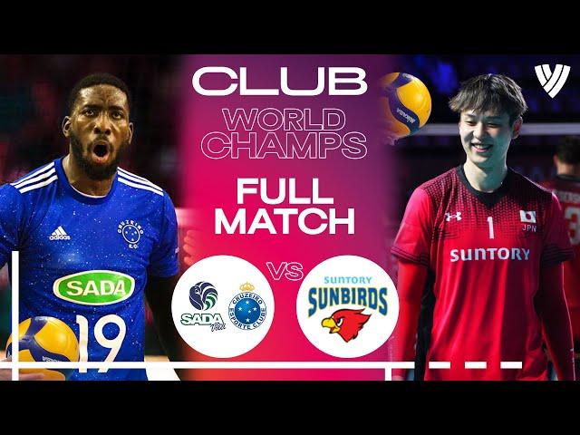 Suntory Sunbirds  vs. Sada Cruzeiro  - Full Match | Club World Champs 2023