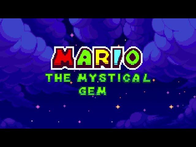 Incrível hack de Super Mario World. Mario: The Mystical Gem.