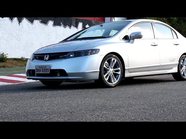 Civic Si Supercharged é testado por profissionais no Autódromo Geraldo Bata