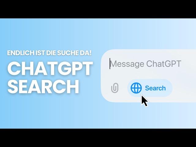 Endlich! ChatGPT bekommt Suchfunktion | KI Suchmaschine für alle verfügbar! Was kann ChatGPT Search?