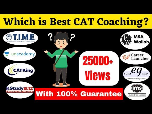 Best CAT Coaching A to Z Information For CAT 2022 & 2023 || Best Institute For CAT Preparation ||