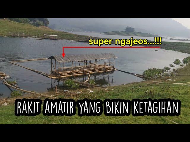 rakit amatir yang super ngajeos bikin ketagihan || mancing jatiluhur terbaru