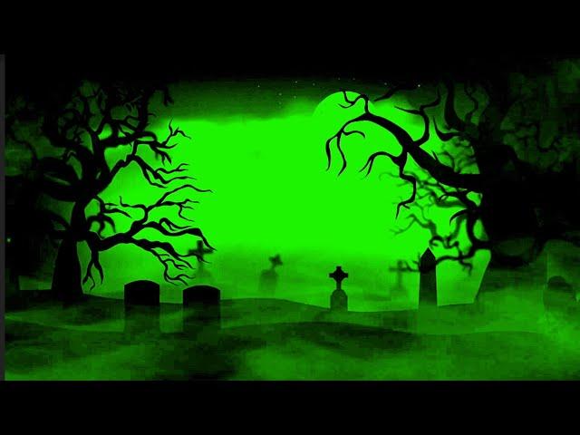 Horror effect green screen background|nocopyright|greenscreen horror effect|horror tree green screen