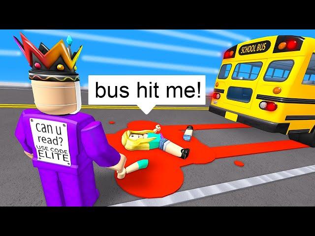 Walking To School in Roblox Ohio BUT It's Dangerous