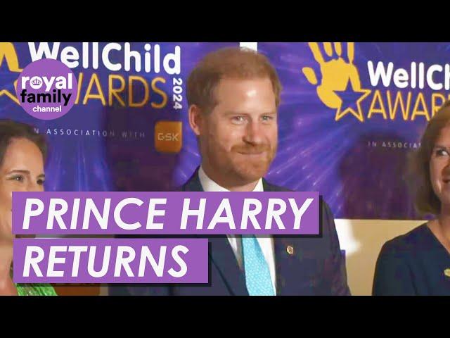 Prince Harry Arrives at the Annual Wellchild Awards