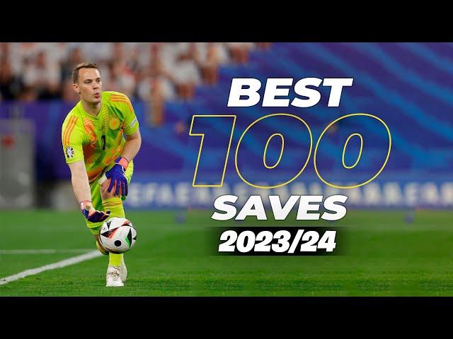 Best 100 Goalkeeper Saves 2024 HD |
