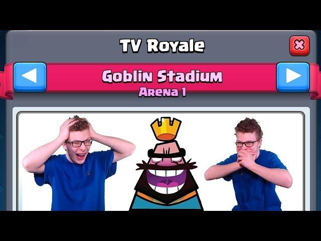 Reagálás Aréna 1-es Kezdőkre!  | Clash Royale Magyarul