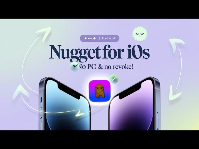 Download & install Nugget on iOS without PC on iPhone & iPad with no Revoke or Jailbreak