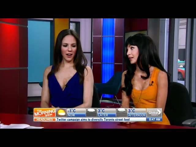 Lost Girl stars Anna Silk and Ksenia Solo on The Morning Show