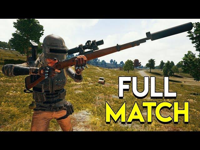 FULL MATCH - PlayerUnknown's Battlegrounds (PUBG)