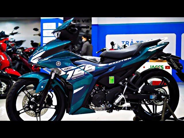 2024 YAMAHA SNIPER 155 ABS VERSION LOOK STUNNING IN CYAN BLUE COLOR OPTION