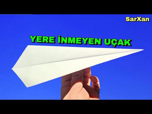 Making a Paper Plane That Doesn't Land on the Ground (Very Easy)