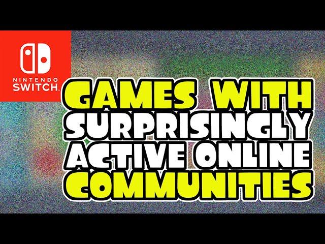 Games with Surprisingly Active Online | Nintendo Switch | gogamego