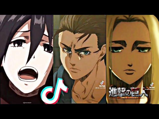 Attack On Titan tiktok compilation [part 4] // Shingeki no Kyojin // Tiktok Compilation #27