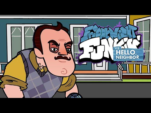 Friday Night Funkin' - Vs Hello Neighbor (FNF MODS)