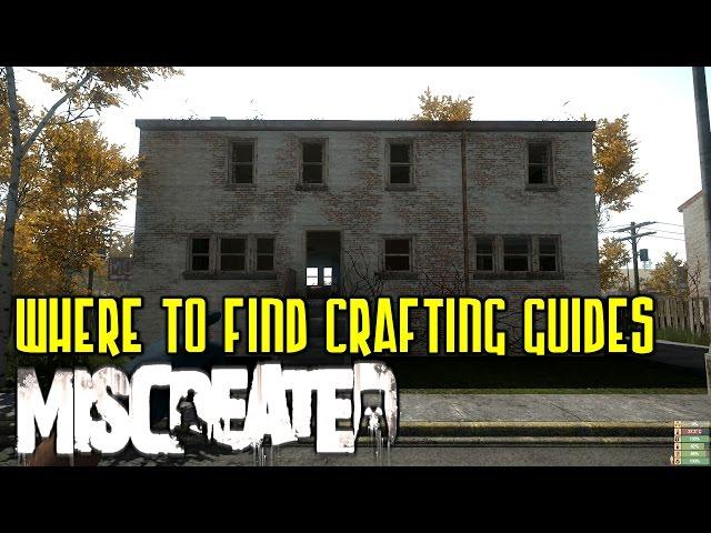 Where to find Crafting Blueprint Guides in Miscreated | Building Guides