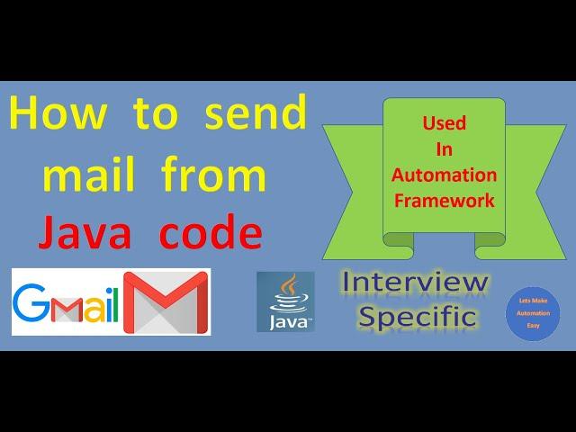 Java Code to send Email from Gmail account | Pradeep Nailwal