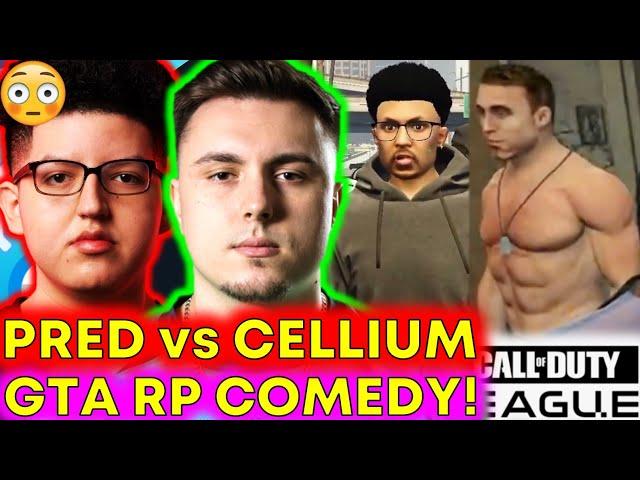 Pred vs Cellium DRAMA: Comms Clowned, GTA Fight!! 