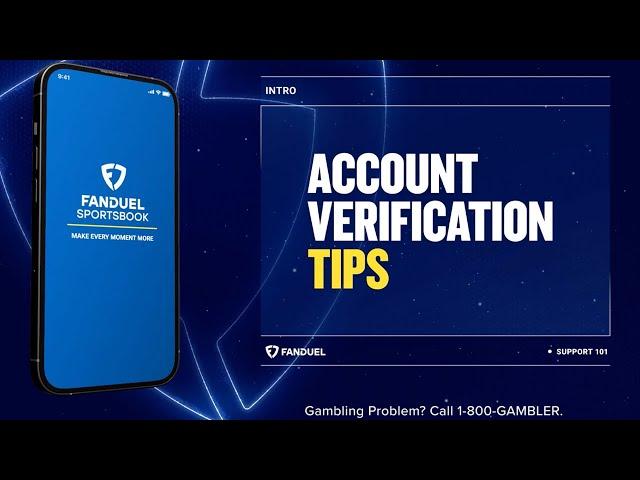 FanDuel Account Verification Problems – Customer Support 101