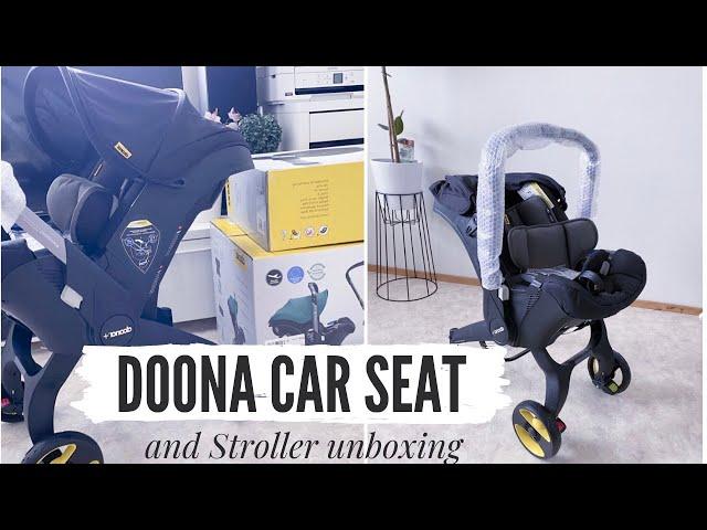 UNBOXING Doona Infant Car Seat/Stroller with Latch Base And Demo