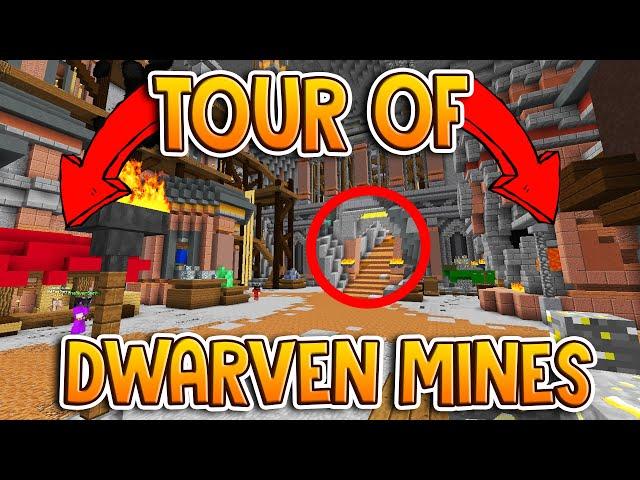 HYPIXEL SKYBLOCK | TOUR OF DWARVEN MINES! *ALL LOCATIONS*