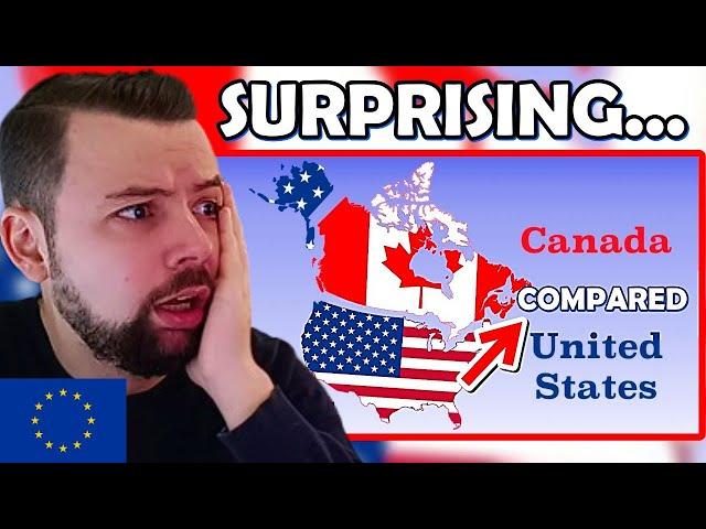 European Reacts: Canada and The United States Compared