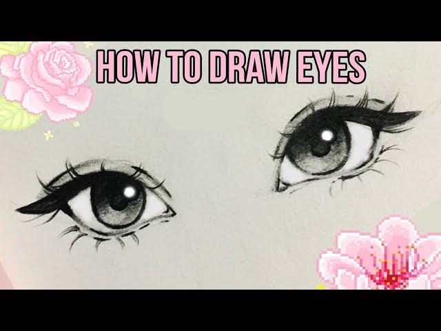 How to Draw Eyes  | by Christina Lorre'