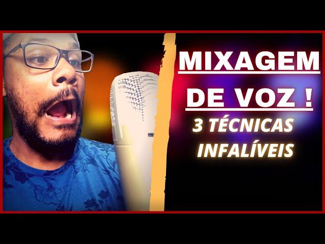 MIXAGEM DE VOZ NO REAPER - 3 Técnicas gringas INFALÍVEIS na hora de encaixar a Voz na mixagem !!