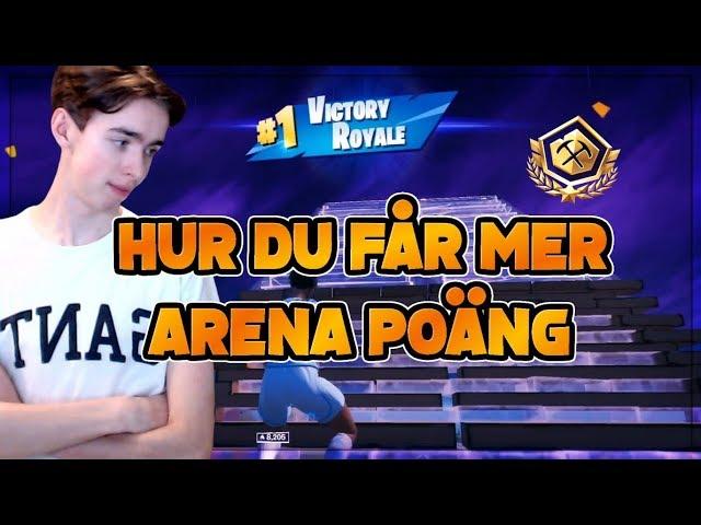 HUR DU FÅR MER ARENA POÄNG I FORTNITE (TIPS & TRICKS)