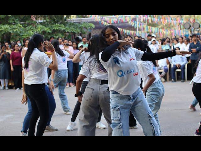 JNTUH FLASHMOB 2024 || QUEST 2024 || FEST 2024 || CSE DEPARTMENT || JNTUH DANCE ||  JNTU HYDERABAD