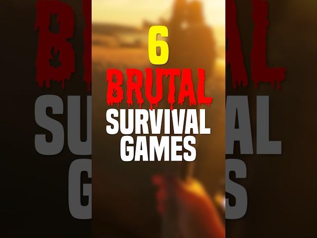 6 BRUTAL Survival Games in 2023! 🪓