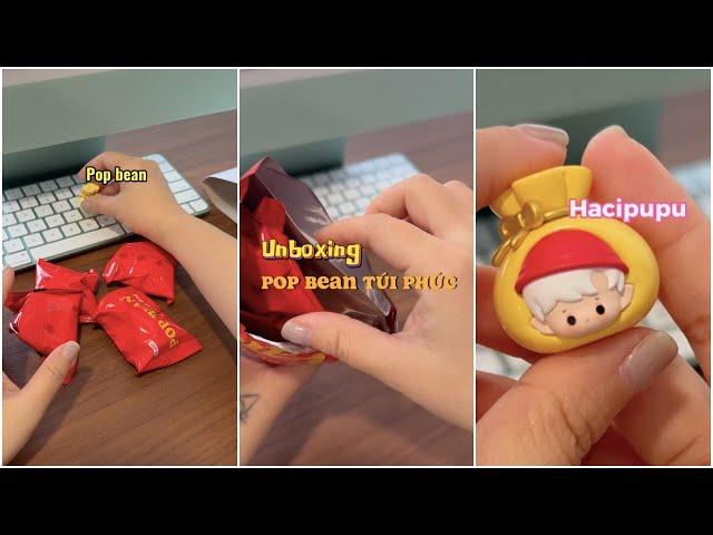 Unboxing Pop Bean túi phúc | Châu Muối