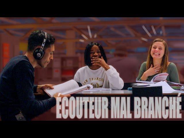 Ecouteurs mal branchés à la Bibliothèque / Part.4 - Prank - DIMI