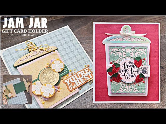 Jam Jar Gift Card Holder | Tonic Studios Craft Kit | Unboxing | Tutorial