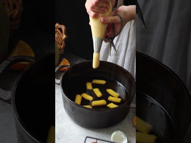 Tulumba; a very popular and delicious Turkish dessert️