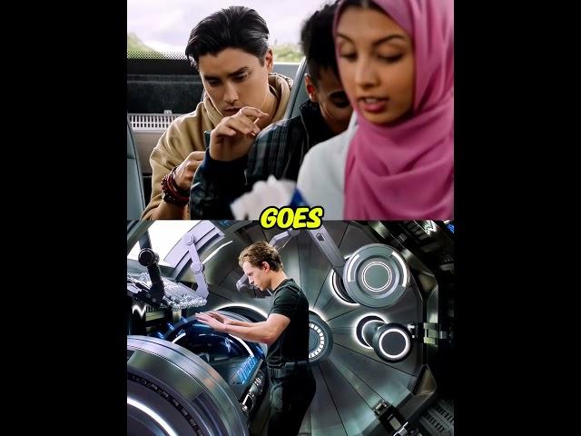 Did you notice that in Spiderman Far From Home When Peter Parker...