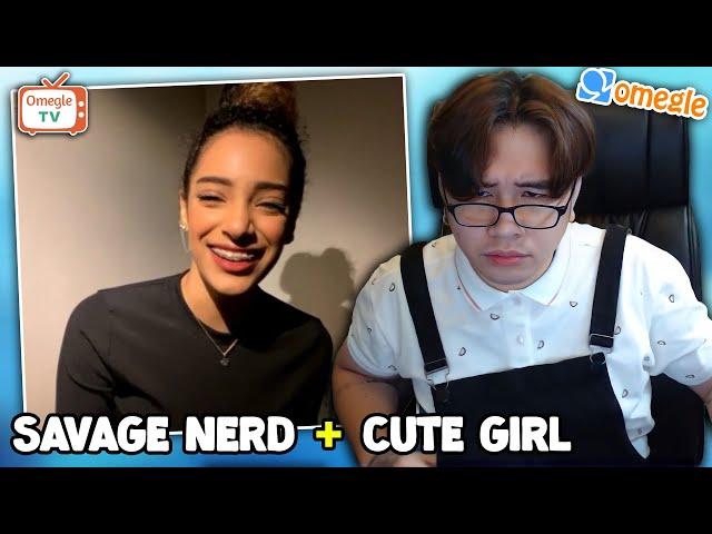 I'M IN LOVE WITH HER CUTE SMILE! | Ometv | MARCUST NERD IS BACK!