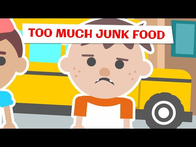 Eat Healthy, Roys Bedoys! - Kid's Cartoon About Sweets and Junk Food