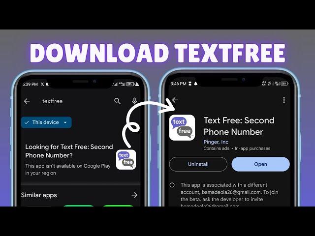 How to Download TextFree on Your Device  Free Texting & Calling App