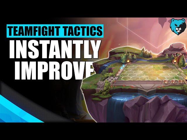 7 Tips to INSTANTLY Improve at Teamfight Tactics TFT Beginner's Guide