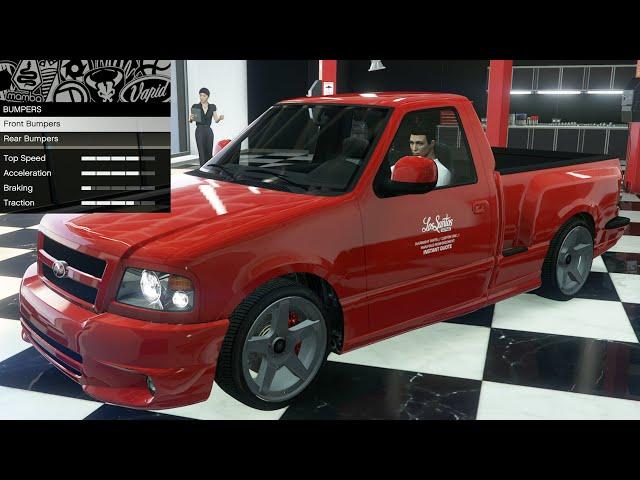 GTA 5 - DLC Vehicle Customization - Vapid Firebolt ASP (Ford F-150 SVT Lightning)