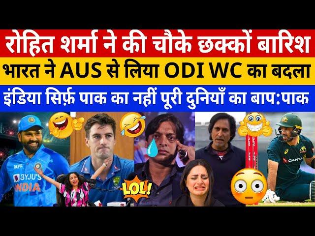 INDIA BEAT AUSTRALIA T20 WORLD CUP 2024 | PAK MEDIA CRYING